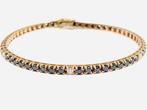Tennis armband - 18 karaat Roségoud - 6.53ct. tw. Diamant, Sieraden, Tassen en Uiterlijk, Antieke sieraden