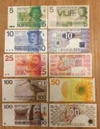 Laatste oude guldenbiljet set (10 stuks), Postzegels en Munten, Bankbiljetten | Nederland, Setje, Ophalen of Verzenden, 50 gulden