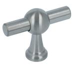 T knopje rvs/inox 46 mm, Doe-het-zelf en Verbouw, Ophalen of Verzenden, Nieuw