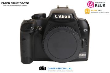 Canon EOS 1000D digitale camera (13.707 clicks) met garantie beschikbaar voor biedingen