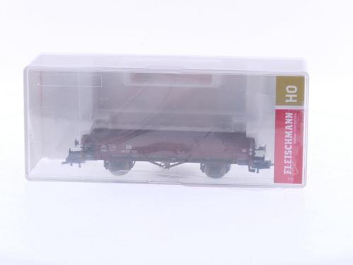 Schaal H0 Fleischmann 591401 goederenwagon van de DB #5763, Hobby en Vrije tijd, Modeltreinen | H0, Gelijkstroom, Analoog, Zo goed als nieuw