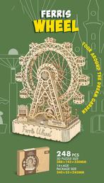 PlayfulMario Reuzenrad met muziek Houten Modelbouwset 248..., Verzenden, Nieuw