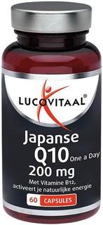 LUCOVITAAL JAPANSE Q10 200 MG CAPSULES POT 60 STUKS, Diversen, Overige Diversen, Nieuw, Verzenden