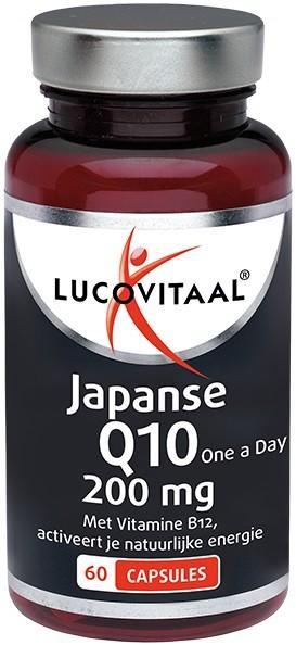 LUCOVITAAL JAPANSE Q10 200 MG CAPSULES POT 60 STUKS, Diversen, Overige Diversen, Verzenden