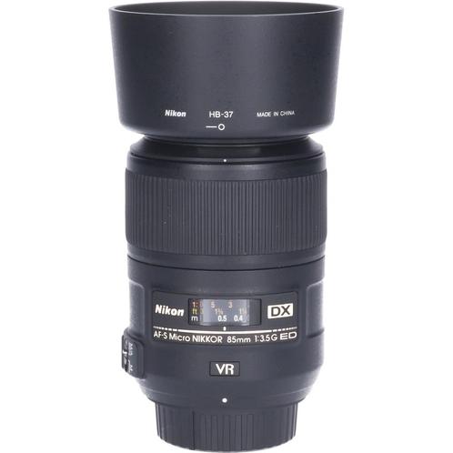 Tweedehands Nikon AF-S 85mm f/3.5G VR DX Micro CM1178, Audio, Tv en Foto, Fotografie | Lenzen en Objectieven, Macrolens, Gebruikt
