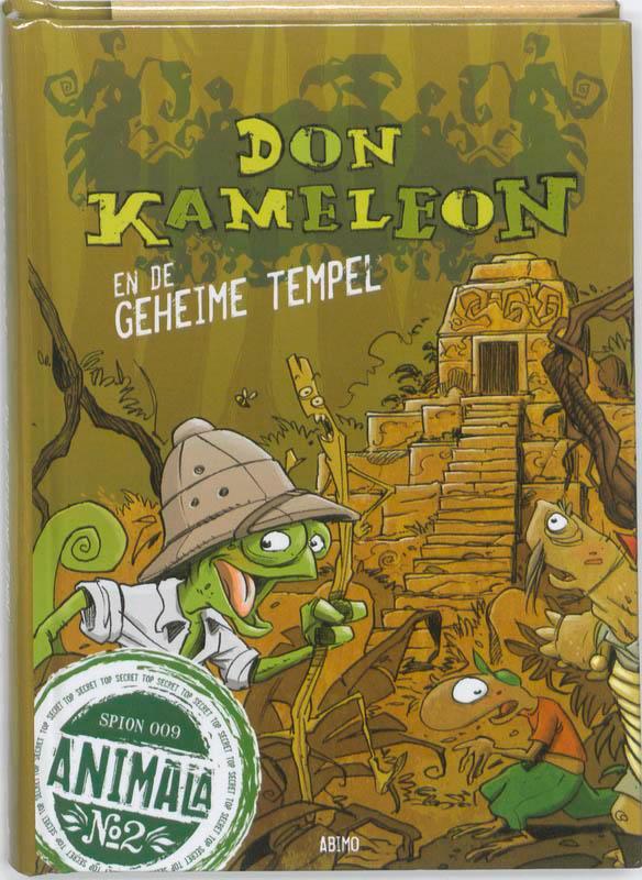 Don Kameleon En De Geheime Tempel 9789059326750 B. Dhooge, Boeken, Kinderboeken | Jeugd | onder 10 jaar, Zo goed als nieuw, Verzenden