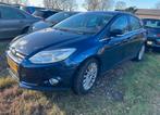 Ford Focus 1.0 Ecoboost 74KW 5-D 2012 Blauw, Focus, Euro 5, Gebruikt, Blauw
