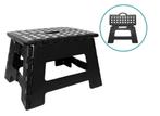 Gardalux Opstapkrukje - Opvouwbaar - 29 x 22 x 22 cm - Zwart, Huis en Inrichting, Krukjes, Verzenden, Nieuw