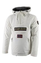 Napapijri Jas in maat XS Wit, Napapijri, Verzenden, Zo goed als nieuw, Wit