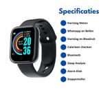 Quantium™ SmartWatch | GPS, Bellen en Meer!, Stressniveau, Verzenden, Nieuw, Waterdicht