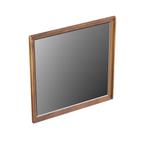 Spiegel Forzalaqua Reno Vierkant 80x80 Cm Noten Pure Walnut, Ophalen of Verzenden, Nieuw