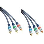 Premium Tulp component video kabel - 1,5 meter, Audio, Tv en Foto, Nieuw, Ophalen of Verzenden