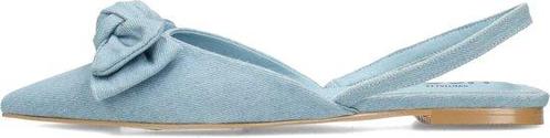 POSH by Poelman LOA Dames Slingbacks - Licht Denim - 38, Kleding | Dames, Schoenen, Nieuw, Verzenden