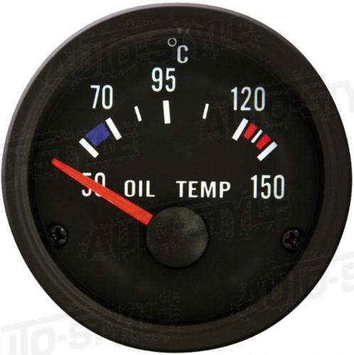 Performance Instrument Zwart Olietemperatuur 50-150C 52mm, Auto diversen, Auto-accessoires, Nieuw, Ophalen of Verzenden
