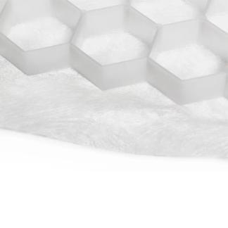 Grindplaat | ECCO | 160 x 120 x 4 cm (Wit), Tuin en Terras, Grind, Keien en Split, Nieuw, Verzenden