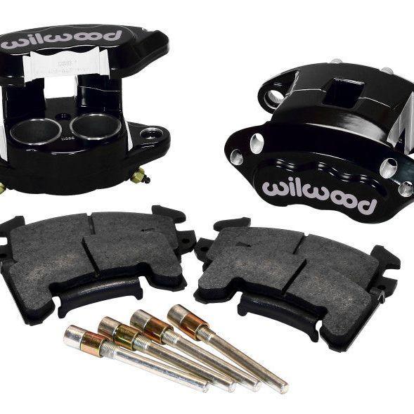 Wilwood D154 Front Caliper Kit - Black 1.62 / 1.62in Piston, Auto-onderdelen, Remmen en Aandrijving, Ophalen of Verzenden