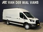 Ford Transit 2.0 TDCI 130 pk L4H3 Euro6 Airco | Camera | Ver, Stof, Gebruikt, Wit, Dealer onderhouden
