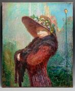 Rinat Animaev (geb. 1955) - Dame met hoed, Antiek en Kunst