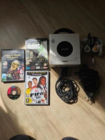Nintendo - Gamecube - Pearl White - Videogameconsole + games beschikbaar voor biedingen