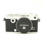 Olympus PEN-F Camera Body Zilver (Occasion) - 5060 Opnamen, Olympus, Ophalen of Verzenden, Zo goed als nieuw, Geen optische zoom