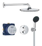 Grohe Precision Thermostat Perfect shower set met Vitalio, Ophalen of Verzenden, Nieuw, Chroom, Kraan