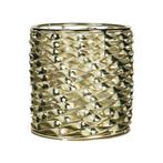 windlicht metaal champagne goud d, Verzenden, Nieuw