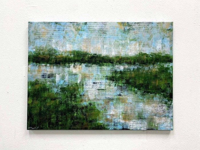 Elise Eekhout - Escaped land 15, Antiek en Kunst, Kunst | Schilderijen | Modern