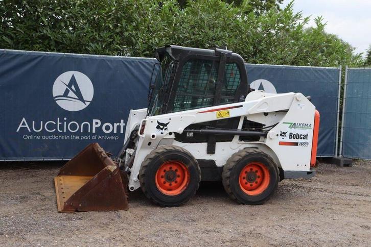 Veiling: Schranklader Bobcat S550 Diesel 62pk 2019, Zakelijke goederen, Machines en Bouw | Kranen en Graafmachines, Wiellader of Shovel