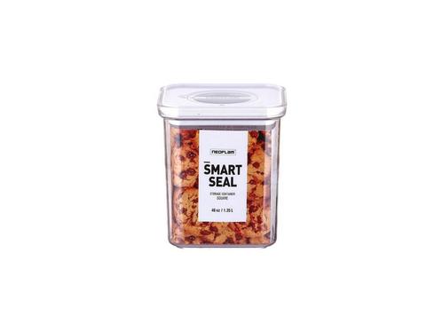 Neoflam Smart Seal Vierkante voedselopslag- 1,35L - Wit, Huis en Inrichting, Woonaccessoires | Overige, Nieuw, Verzenden
