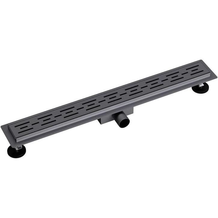 Douchegoot met Rooster - Leoni Trun - 100cm - Vloerflens -, Doe-het-zelf en Verbouw, Sanitair, Nieuw, Rvs, Ophalen of Verzenden