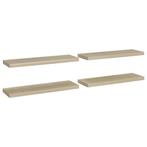 Wandschappen Eiken - 4 stuks | Retourdeal | 46% Korting!, Ophalen of Verzenden, Nieuw