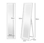 LED Volledige Lengte Spiegel 160×40 cm met Touch Bedienbaar, Huis en Inrichting, Verzenden, Nieuw