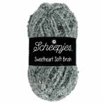 Scheepjes Sweetheart Soft Brush 100g - Grijs/Wit, Verzenden, Nieuw