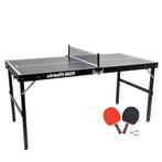 VirtuFit Mini Tafeltennistafel TT160 - Met 2 Batjes en 3, Sport en Fitness, Tafeltennis, Verzenden, Nieuw