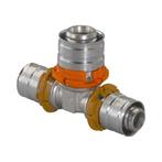 Uponor MLC perskoppeling T stuk 20 x 20 x 16, Ophalen of Verzenden, Nieuw