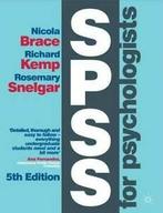 SPSS for psychologists by Nicola Brace (Paperback), Gelezen, Nicola Brace, Richard Kemp, Rosemary Snelgar, Verzenden