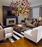 SLC Illumina - MG - Plafondlamp - Rosa Verde laminato goud -