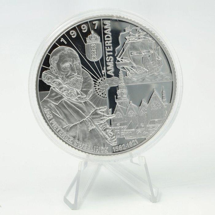 Nederland. 200 Euro 1997 Amsterdam Kinebar 2 gram goud + 5, Postzegels en Munten, Munten | Europa | Niet-Euromunten