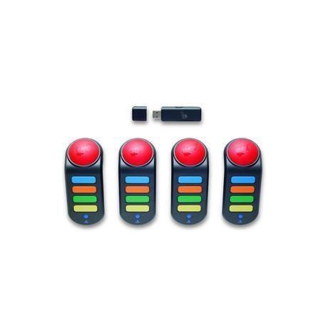 Buzzers Draadloos PS3 + Dongle (PS3 Accessoires), Spelcomputers en Games, Spelcomputers | Sony PlayStation 3, Zo goed als nieuw