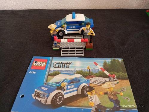 Lego Set - City - Lego City 4436 La voiture de patrouille en, Kinderen en Baby's, Speelgoed | Duplo en Lego