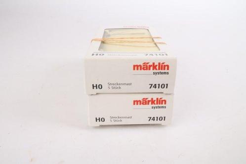 Märklin H0 - 74101 - Bovenleiding (10) - Bovenleidingsmasten, Hobby en Vrije tijd, Modeltreinen | H0