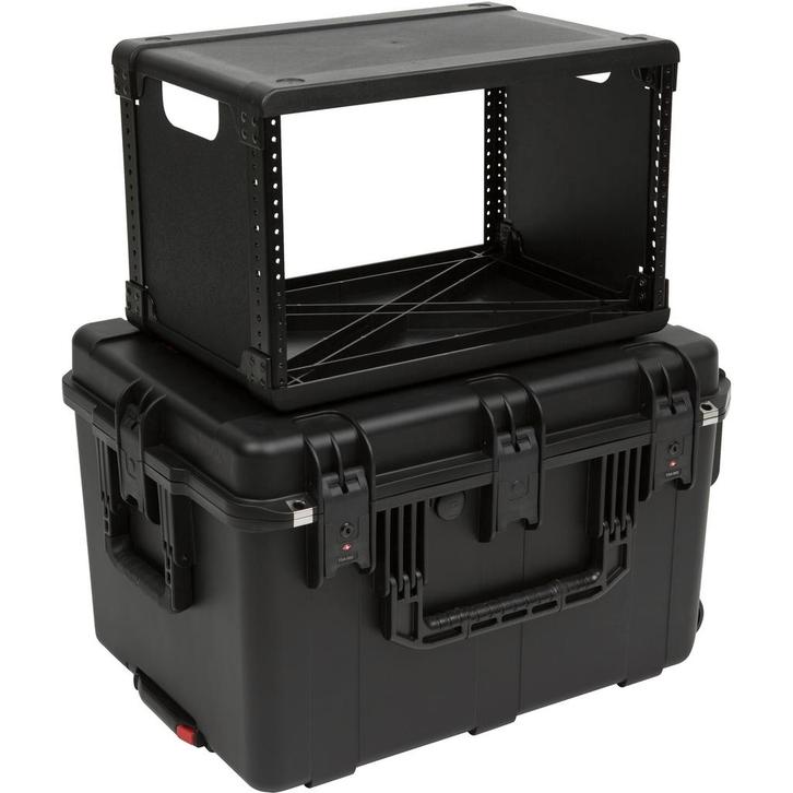 SKB 3i-2317M146U Fly Rack flightcase 6U (trolley), Sieraden, Tassen en Uiterlijk, Koffers, Verzenden