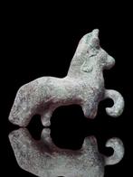 Oud-Romeins Brons Stunning Early Statue of a Horse (Zonder