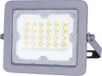 Buitenlamp grijs | LED bouwlamp 20W=180W schijnwerper | koel, Nieuw, Verzenden