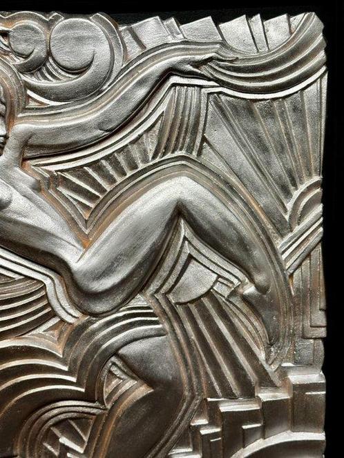 sculptuur, folie bergeres - 60 cm - Aluminium, Antiek en Kunst, Kunst | Designobjecten