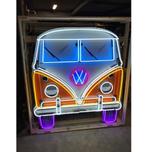 Volkswagen Bulli Neon Verlichting XL 160 x 160 cm, Ophalen, Gebruikt