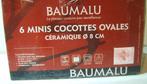 Baumalu - 6 fraaie mini cocottes met deksel - Pan - Keramiek