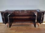Credenza - hard hout, Zilver verguld, Lak - Bar Art Deco