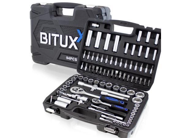 Veiling - Gereedschapskoffer / Ratelsleutelset 94-delig, Doe-het-zelf en Verbouw, Gereedschap | Handgereedschap