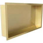 Wiesbaden Demis Inbouwnis - 30x60x10cm - Geborsteld Messing, Ophalen of Verzenden, Nieuw, Rvs